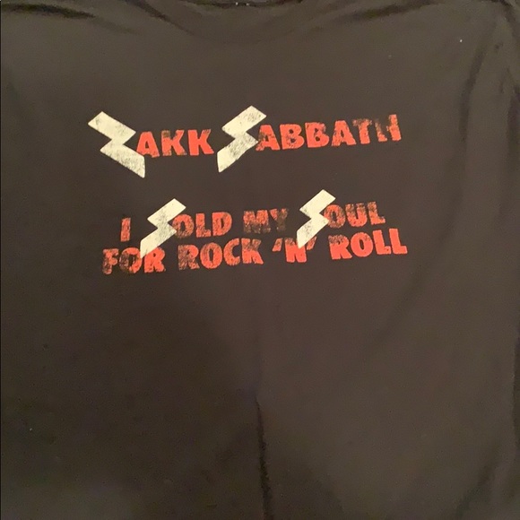 zakk sabbath t shirt